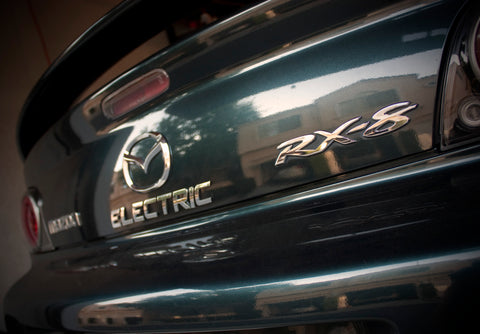 ELECTRIC Easy to apply Car Emblem