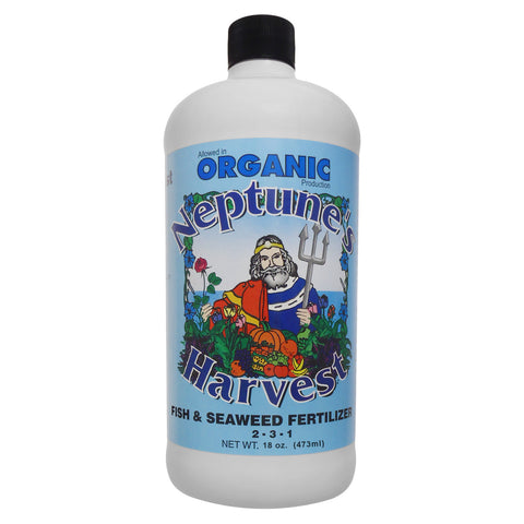 Neptune's Harvest Organic Fish/Seaweed Blend Fertilizer 16 oz
